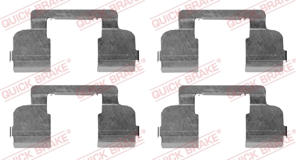 Accessory Kit, disc brake pad